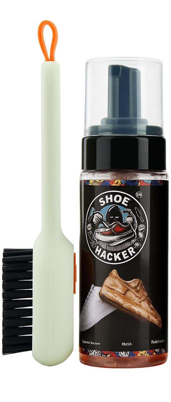 Shoe hacker shoe cleaning foam 150 ml with free brush